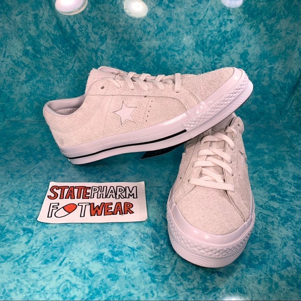 Converse One Star Pro OX 'White Suede'